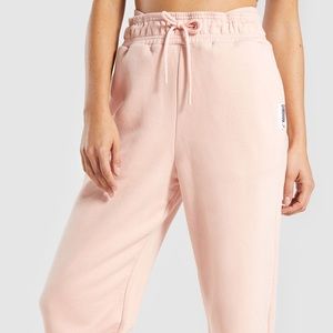 Gymshark Slounge Straight Leg Sweats - Blush Nude
